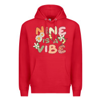 Red nine is a vibe Premium Hoodie - MaliasSmallBusiness