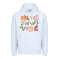 White nine is a vibe Premium Hoodie - MaliasSmallBusiness