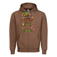 Chestnut im the badass elf Zipper Hoodie - FaDigitalArtStudio