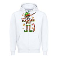 Im The Badass Elf Zipper Hoodie | Teevron