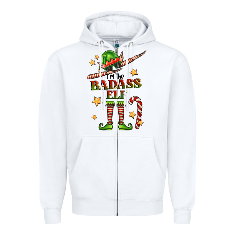 Im The Badass Elf Zipper Hoodie by FaDigitalArtStudio | Teevron
