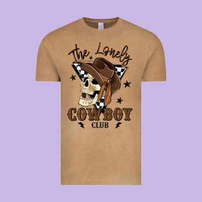 Vintage Tee the lonely cowboy club