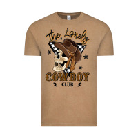Vintage Coffee the lonely cowboy club Vintage Tee - MaliasSmallBusiness