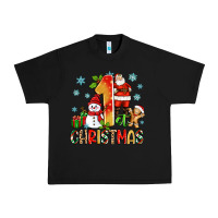 Black 1st christmas santa and snowman Urban Heavy Tee - Zillion Design Studio