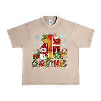 French Oak 1st christmas santa and snowman Urban Heavy Tee - Zillion Design Studio