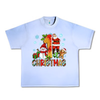 Grape Ice 1st christmas santa and snowman Urban Heavy Tee - Zillion Design Studio