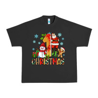 Pigment Black 1st christmas santa and snowman Urban Heavy Tee - Zillion Design Studio