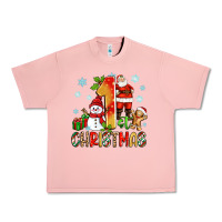 Salmon 1st christmas santa and snowman Urban Heavy Tee - Zillion Design Studio