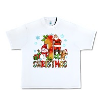 White 1st christmas santa and snowman Urban Heavy Tee - Zillion Design Studio