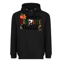 Black santa's favorite dentist Heavyweight Hoodie - AdoDesignShop