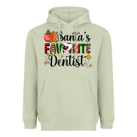 Matcha santa's favorite dentist Heavyweight Hoodie - AdoDesignShop