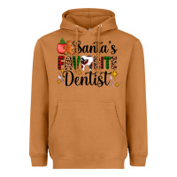 Meerkat santa's favorite dentist Heavyweight Hoodie - AdoDesignShop