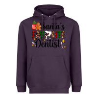 Plum santa's favorite dentist Heavyweight Hoodie - AdoDesignShop