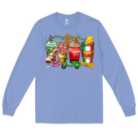 Colony Blue italy coffee cups Long Sleeve Tee - Zillion Design Studio
