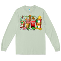 Matcha italy coffee cups Long Sleeve Tee - Zillion Design Studio
