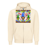 Sandshell western tennis gnome Zipper Hoodie - HRA Design Shop