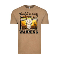 Vintage Coffee should've come with a warning Vintage Tee - MaliasSmallBusiness