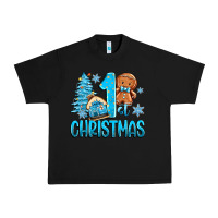 Black 1st christmas gingerbread boy Urban Heavy Tee - Zillion Design Studio