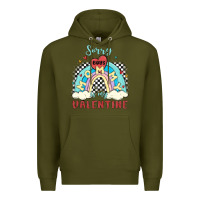 Army Green sorry boys mommy is valentine Premium Hoodie - MaliasSmallBusiness