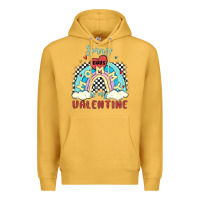 Mustard sorry boys mommy is valentine Premium Hoodie - MaliasSmallBusiness