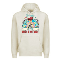 Oatmeal Heather sorry boys mommy is valentine Premium Hoodie - MaliasSmallBusiness