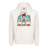 Pale Pink sorry boys mommy is valentine Premium Hoodie - MaliasSmallBusiness
