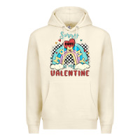 Sandshell sorry boys mommy is valentine Premium Hoodie - MaliasSmallBusiness