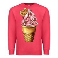 Cardinal ice cream fast food Premium Sweatshirt - AdoDesignShop