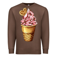 Chestnut ice cream fast food Premium Sweatshirt - AdoDesignShop