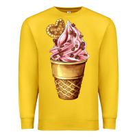 Lemon ice cream fast food Premium Sweatshirt - AdoDesignShop
