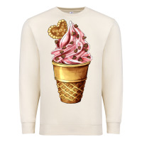 Sandshell ice cream fast food Premium Sweatshirt - AdoDesignShop