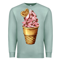 Seafoam ice cream fast food Premium Sweatshirt - AdoDesignShop