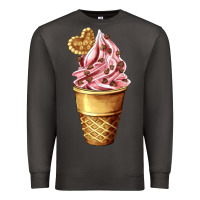 Smoke ice cream fast food Premium Sweatshirt - AdoDesignShop