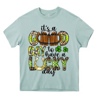 Arona It's a Good Day To Have a Lucky Day Heavy Core Tee - CowhideDigitalArt