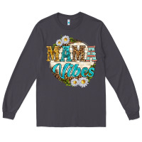 Smoke mama vibes with daisies Long Sleeve Tee - texasbilliewilder