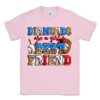 Bubblegum Pink diamonds are a girl's best friend baseball Classic Tee - Zillion Design Studio