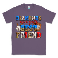 Lavender diamonds are a girl's best friend baseball Classic Tee - Zillion Design Studio