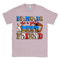 Lilac diamonds are a girl's best friend baseball Classic Tee - Zillion Design Studio