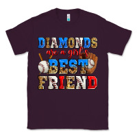 Plum diamonds are a girl's best friend baseball Classic Tee - Zillion Design Studio