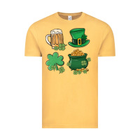 Vintage Mustard pot of gold Vintage Tee - MaliasSmallBusiness