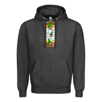 Charcoal Heather golf penwraps Zipper Hoodie - HRA Design Shop