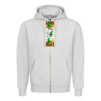 Dove Grey golf penwraps Zipper Hoodie - HRA Design Shop