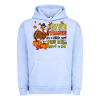 Pigment Grape Ice give thanks for a little and you will find a lot Urban Hoodie - MaliasSmallBusiness