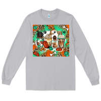 Moon Dust dog coffee cups Long Sleeve Tee - Zillion Design Studio
