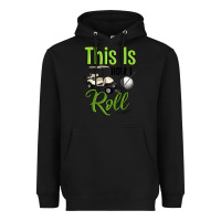 Black this is how i roll Heavyweight Hoodie - Artiststas
