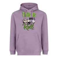 Lavender this is how i roll Heavyweight Hoodie - Artiststas