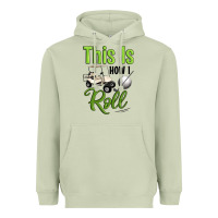 Matcha this is how i roll Heavyweight Hoodie - Artiststas