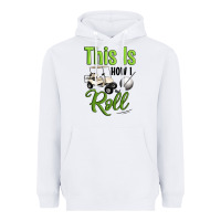 White this is how i roll Heavyweight Hoodie - Artiststas