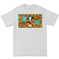 Dove Grey Fall cow Premium Tee - Artiststas