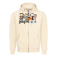 Sandshell spooky Zipper Hoodie - CowhideDigitalArt